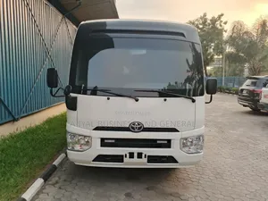 New Toyota Coaster 2025 White