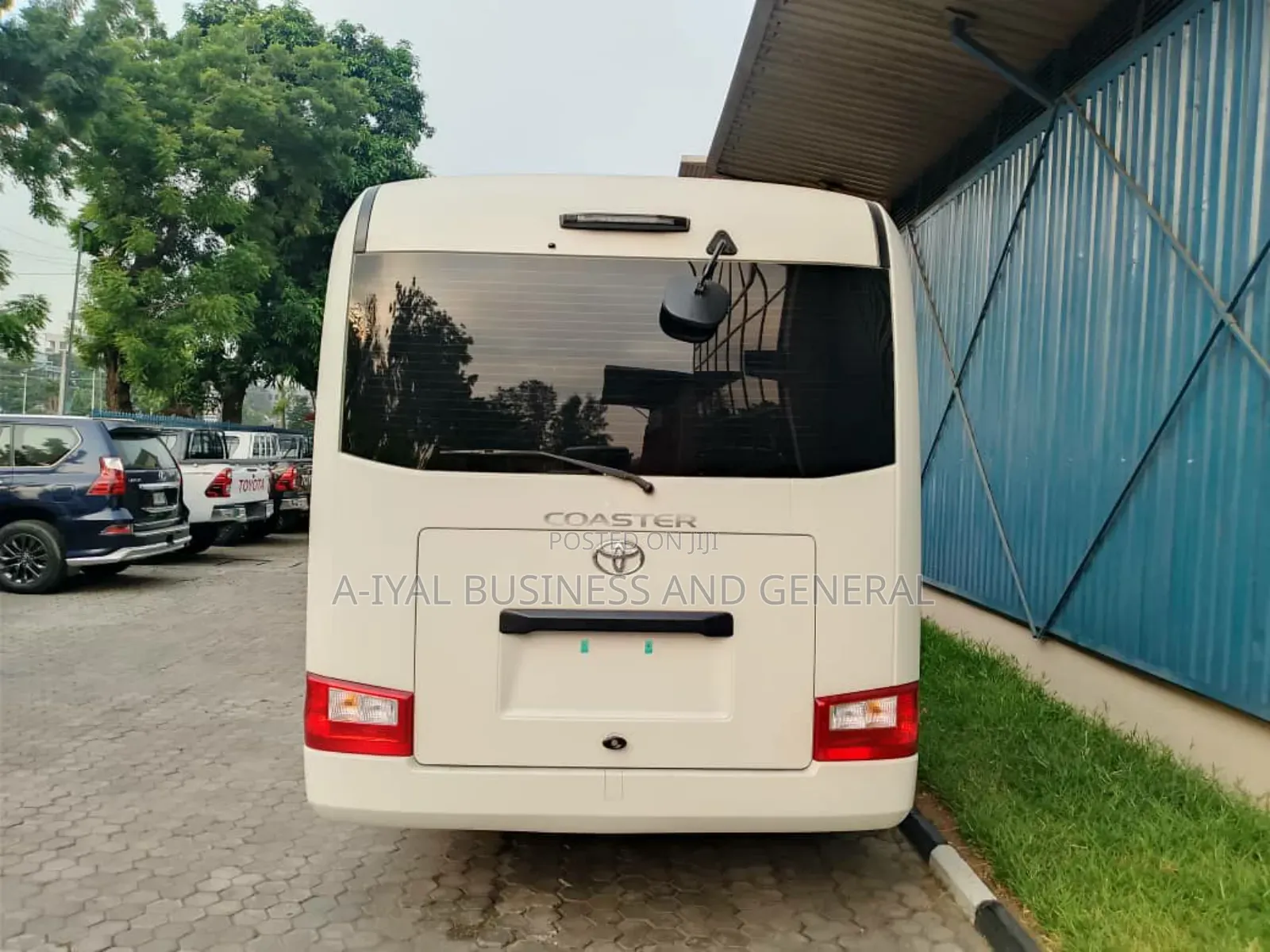 New Toyota Coaster 2025 White