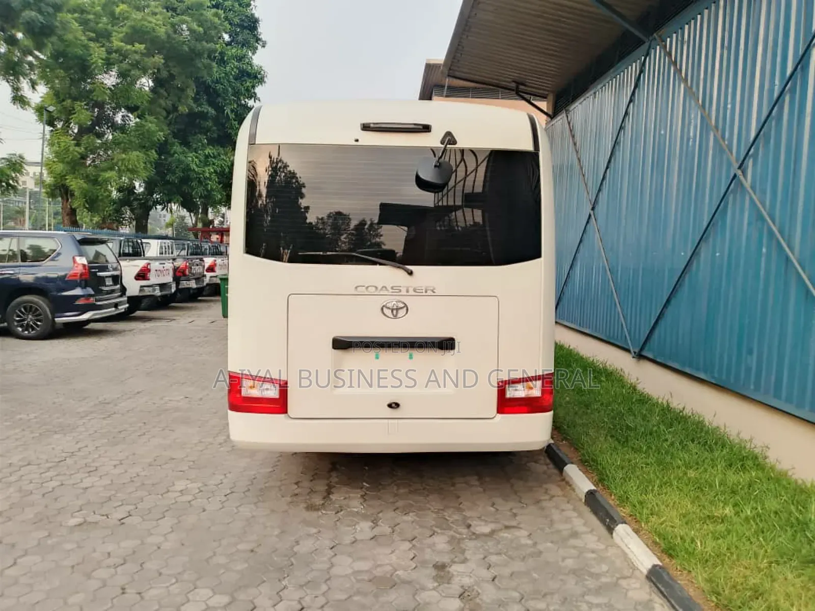 New Toyota Coaster 2025 White
