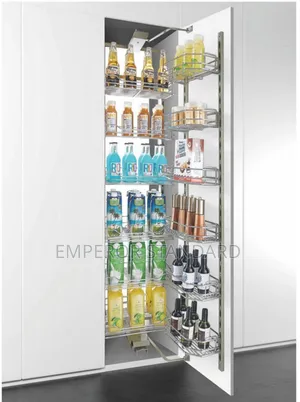 Wire Stainless Pull-out Pantry
