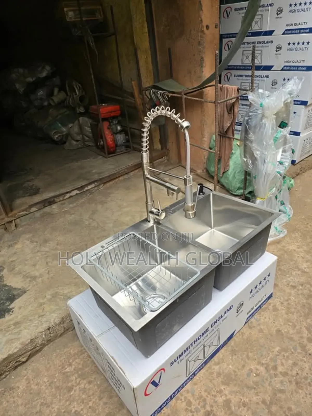 Black Thick Guage Kitchen Sink