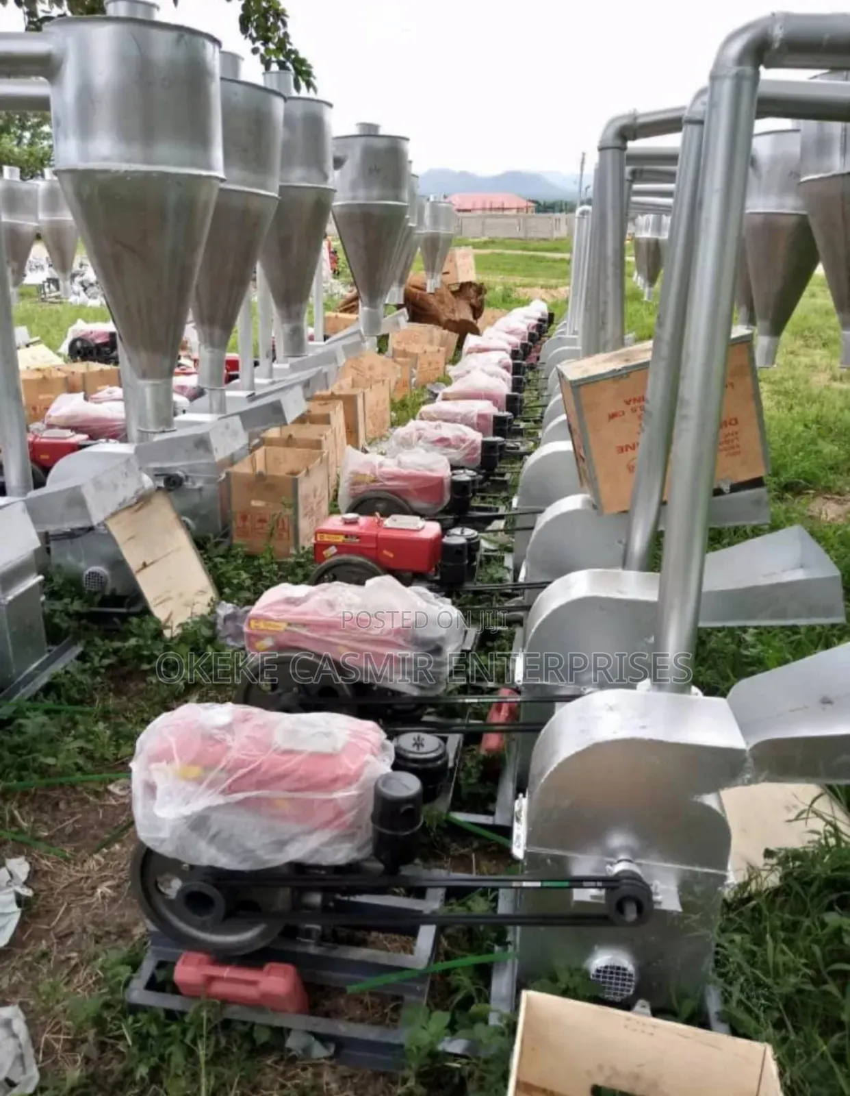 Fabrication Hammer Mill Grinder