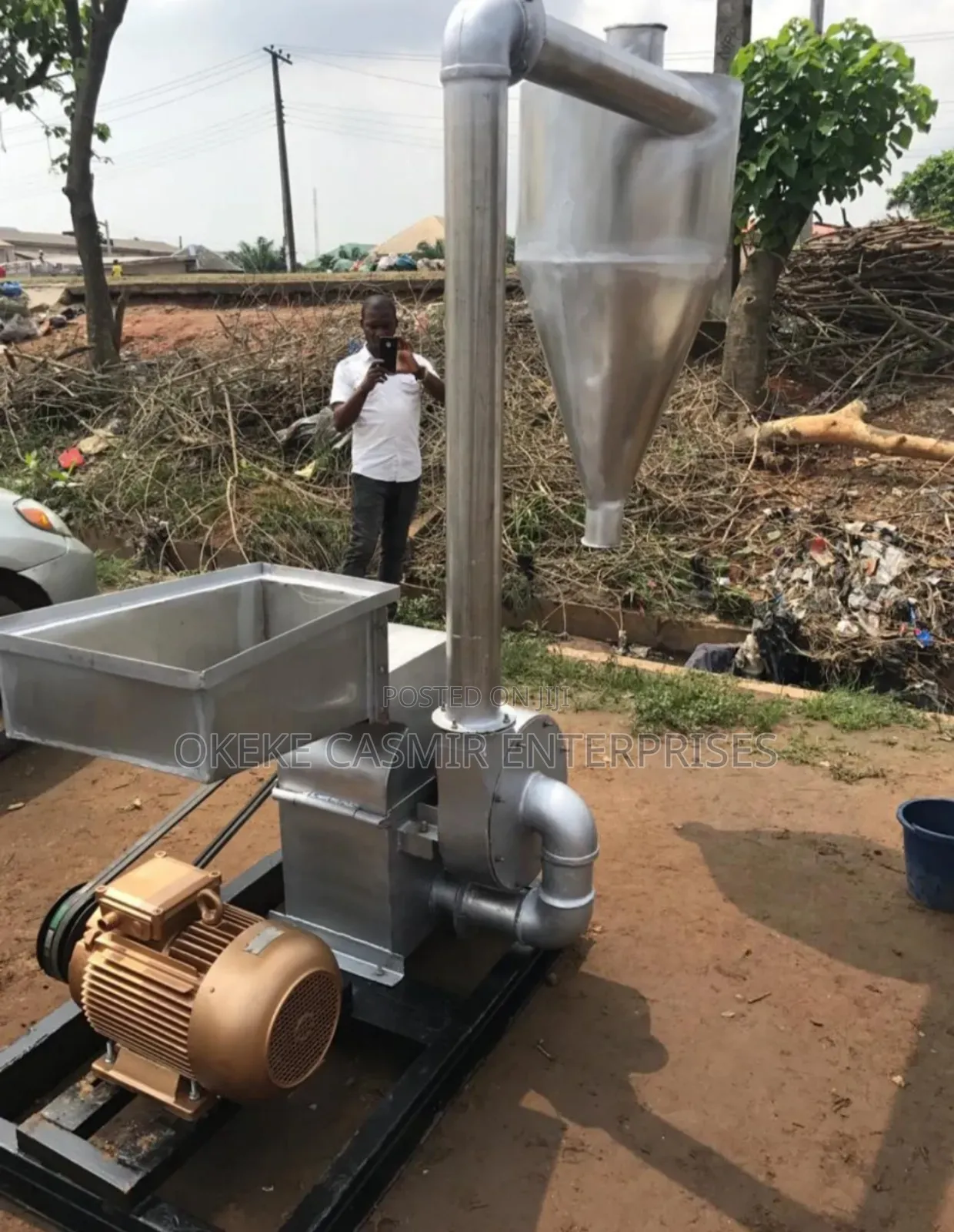 Fabrication Hammer Mill Grinder