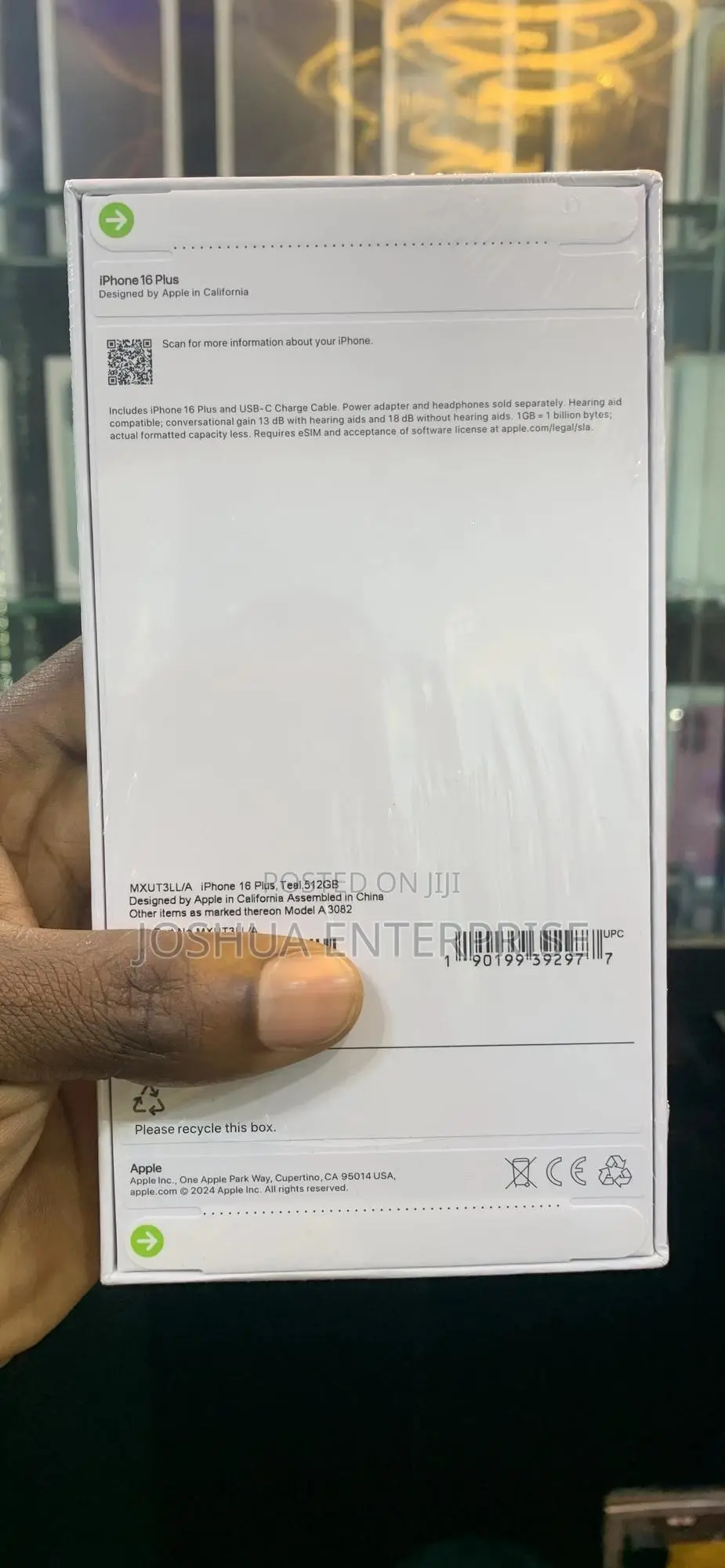 New Apple iPhone 16 Plus 512 GB Green