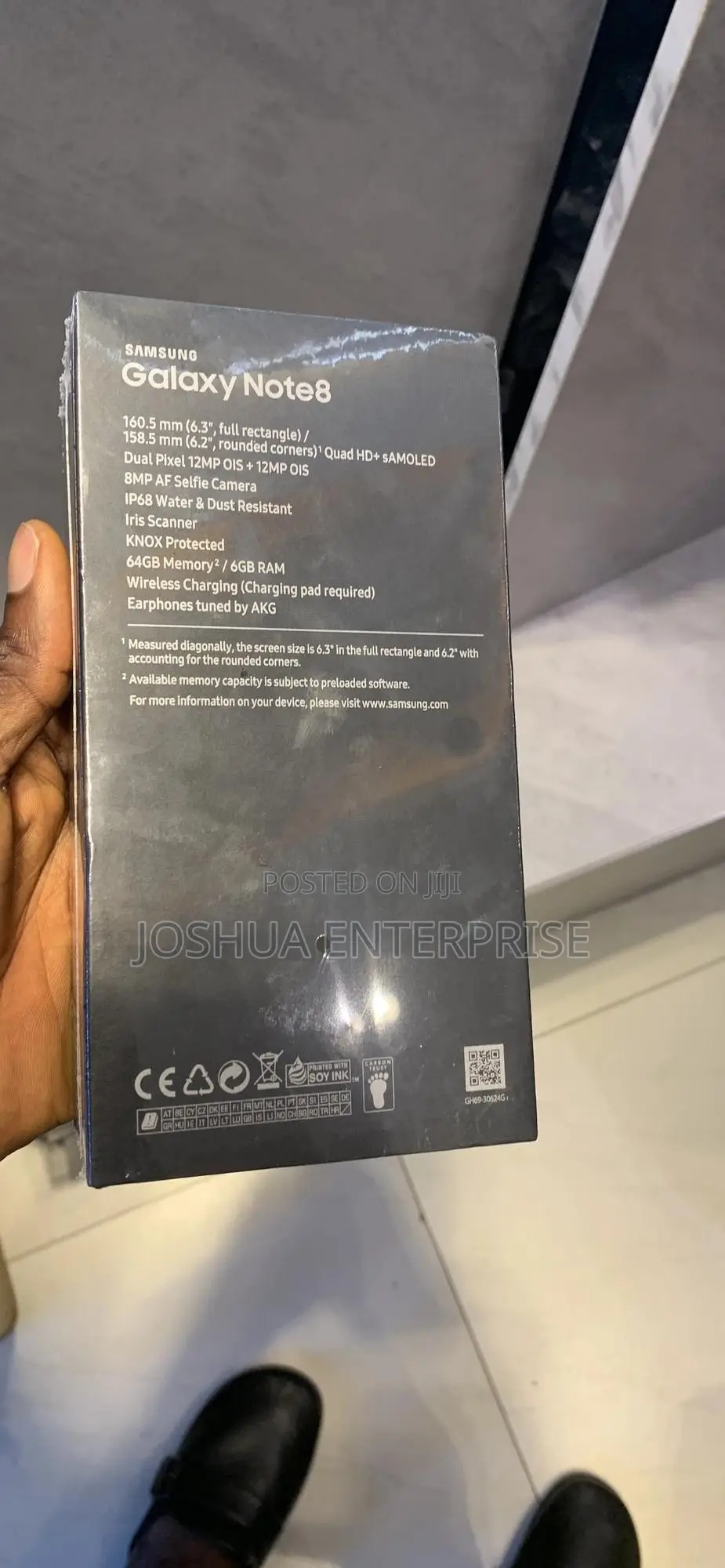 New Samsung Galaxy Note 8 64 GB Gold
