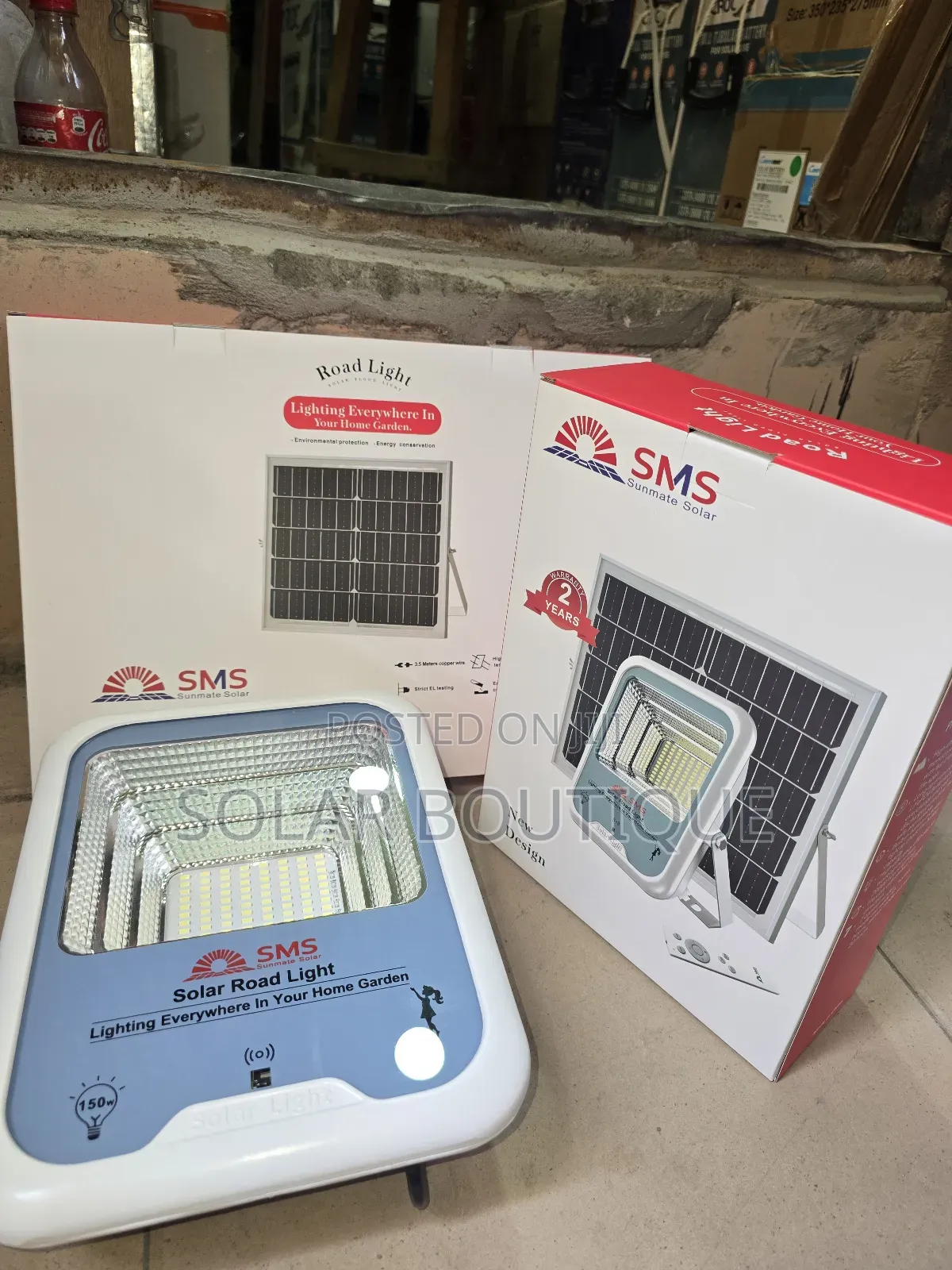 150watts SMS Solar Flood Light