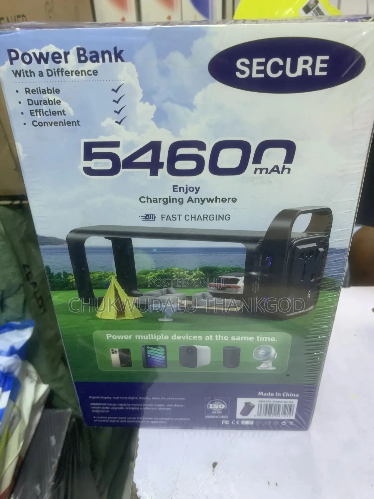 Secure Portable Power Station