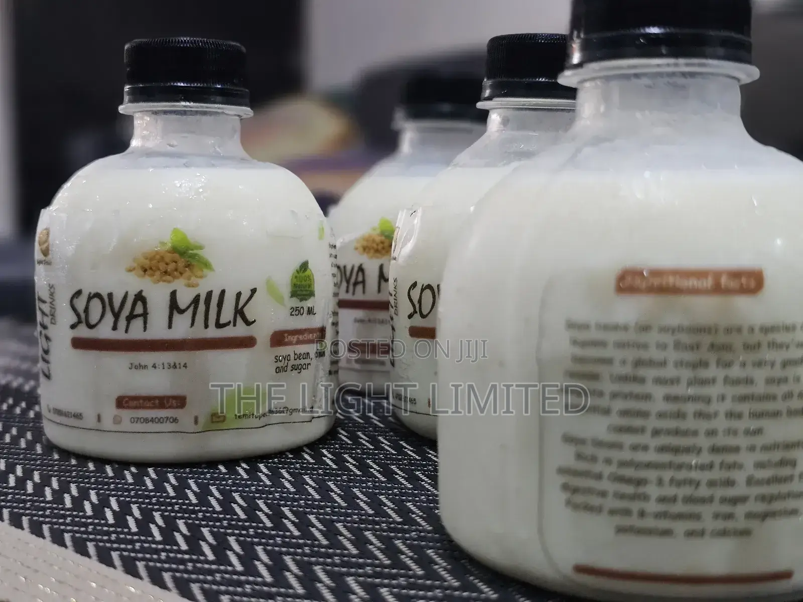 Soya Milk and Tigernut Drink