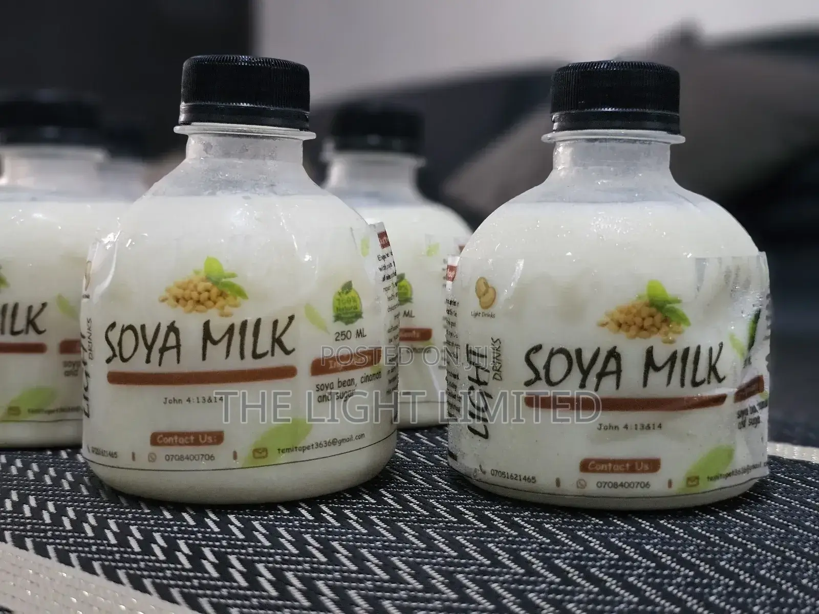 Soya Milk and Tigernut Drink