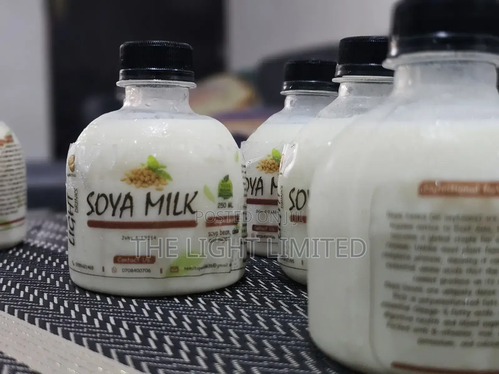 Soya Milk and Tigernut Drink