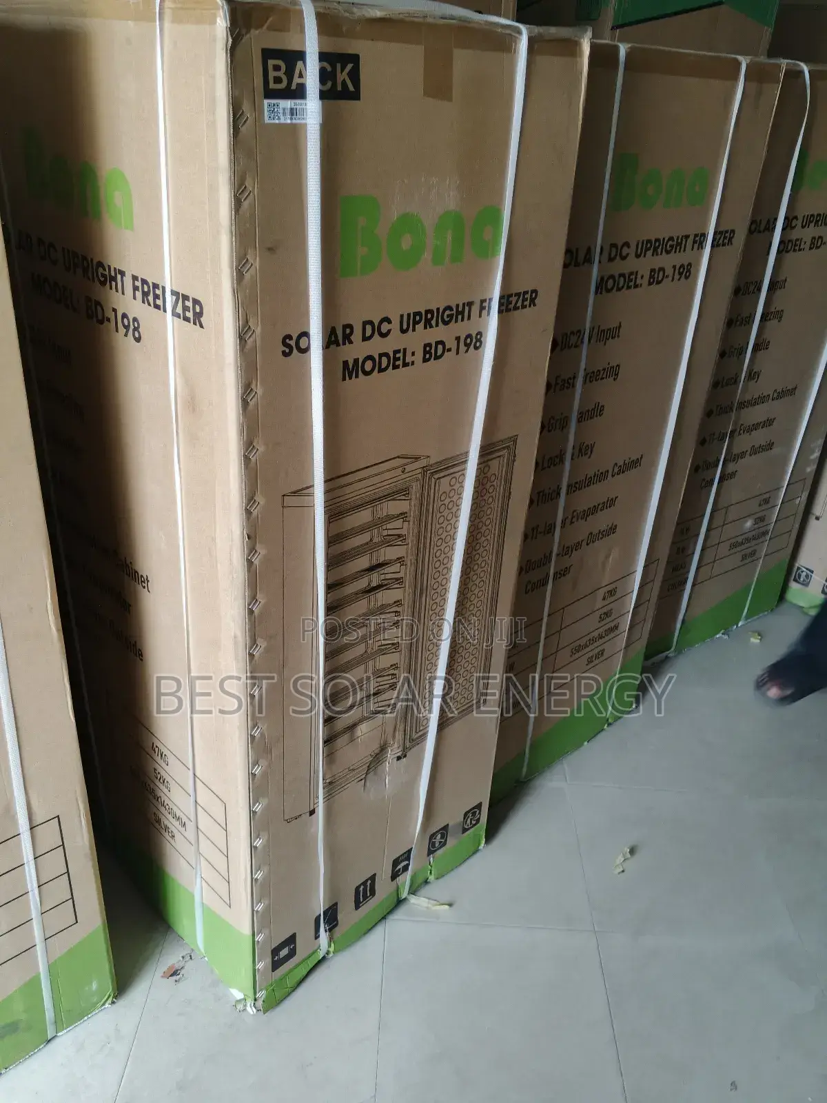 Bona Solar Freezer for Block