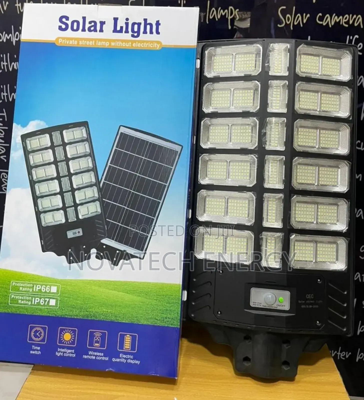 30 Eye Quality Solar Powered Led Floodlight