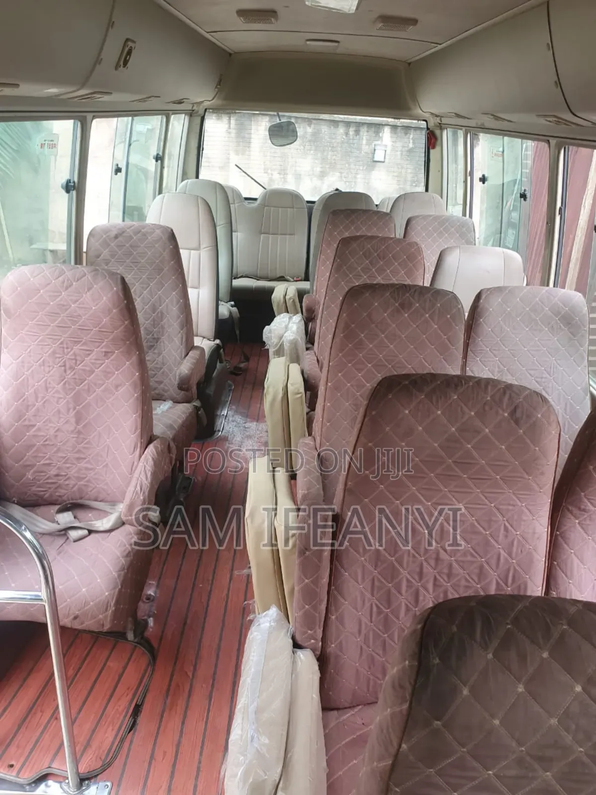 Toyota Coaster 2015 Brown