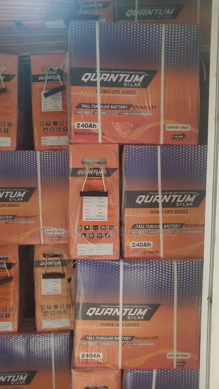 Quantum Tubular Batterie