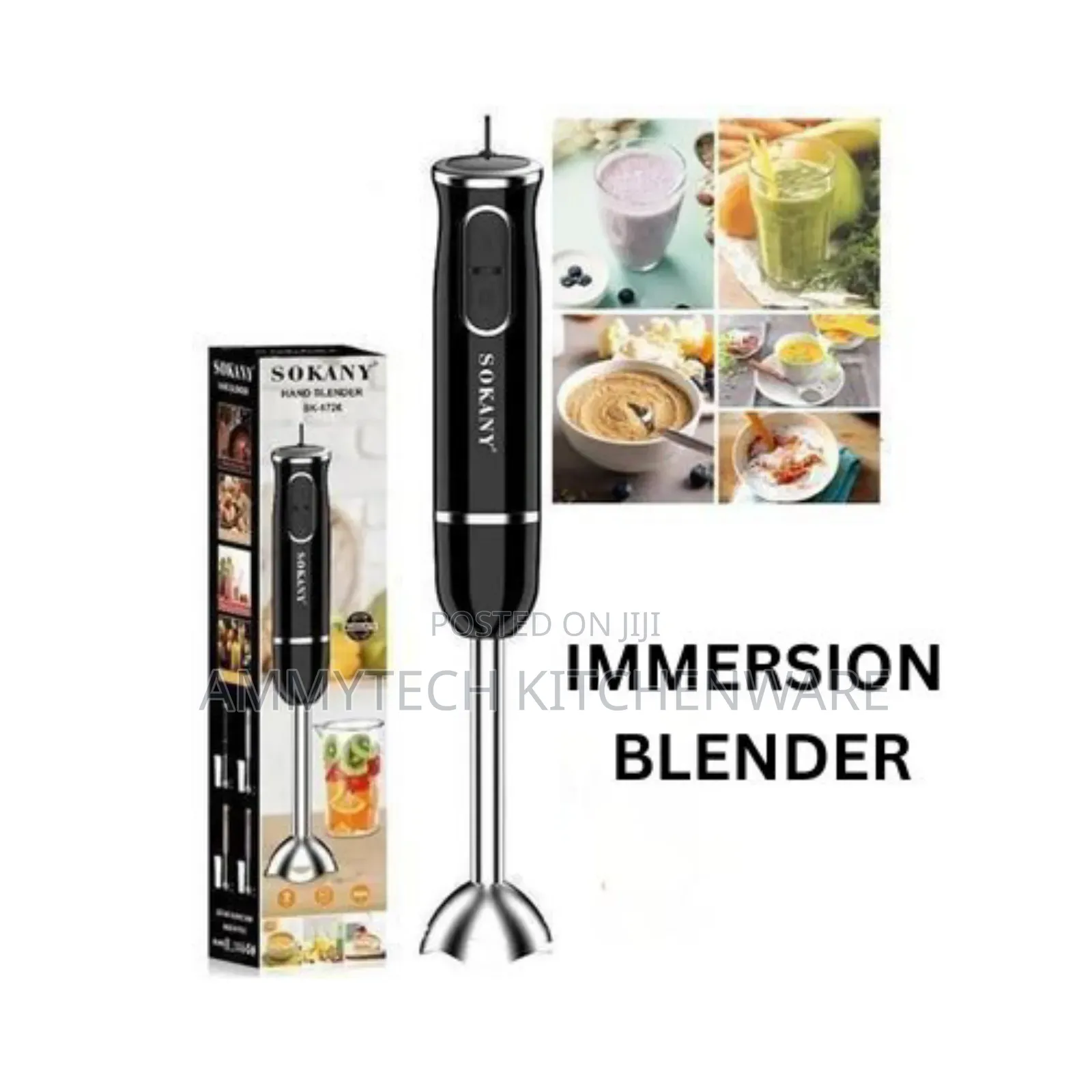 Electric Sokany Hand Stick Blender