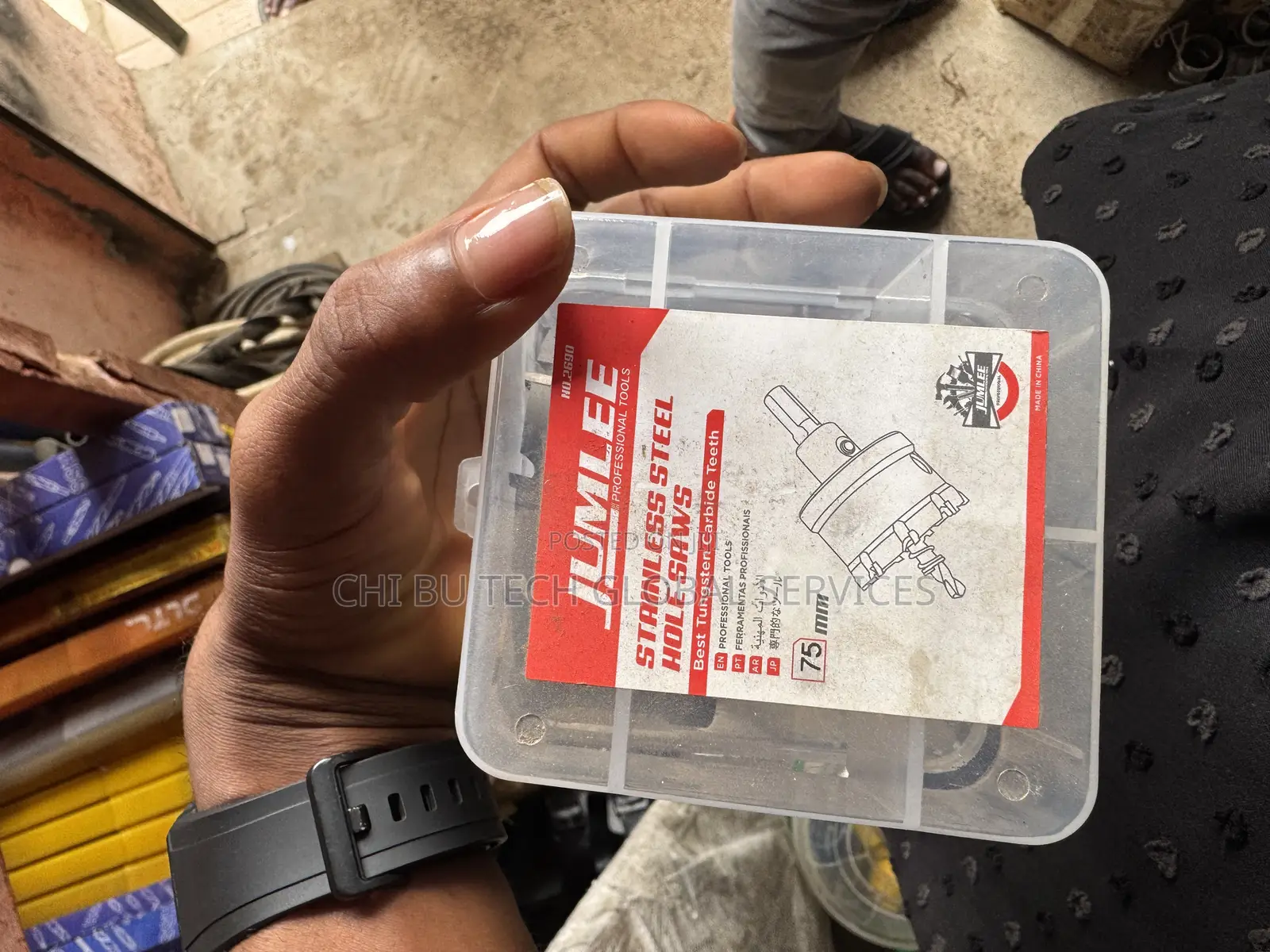 Jumlee Stainless Steel Hole Saw.