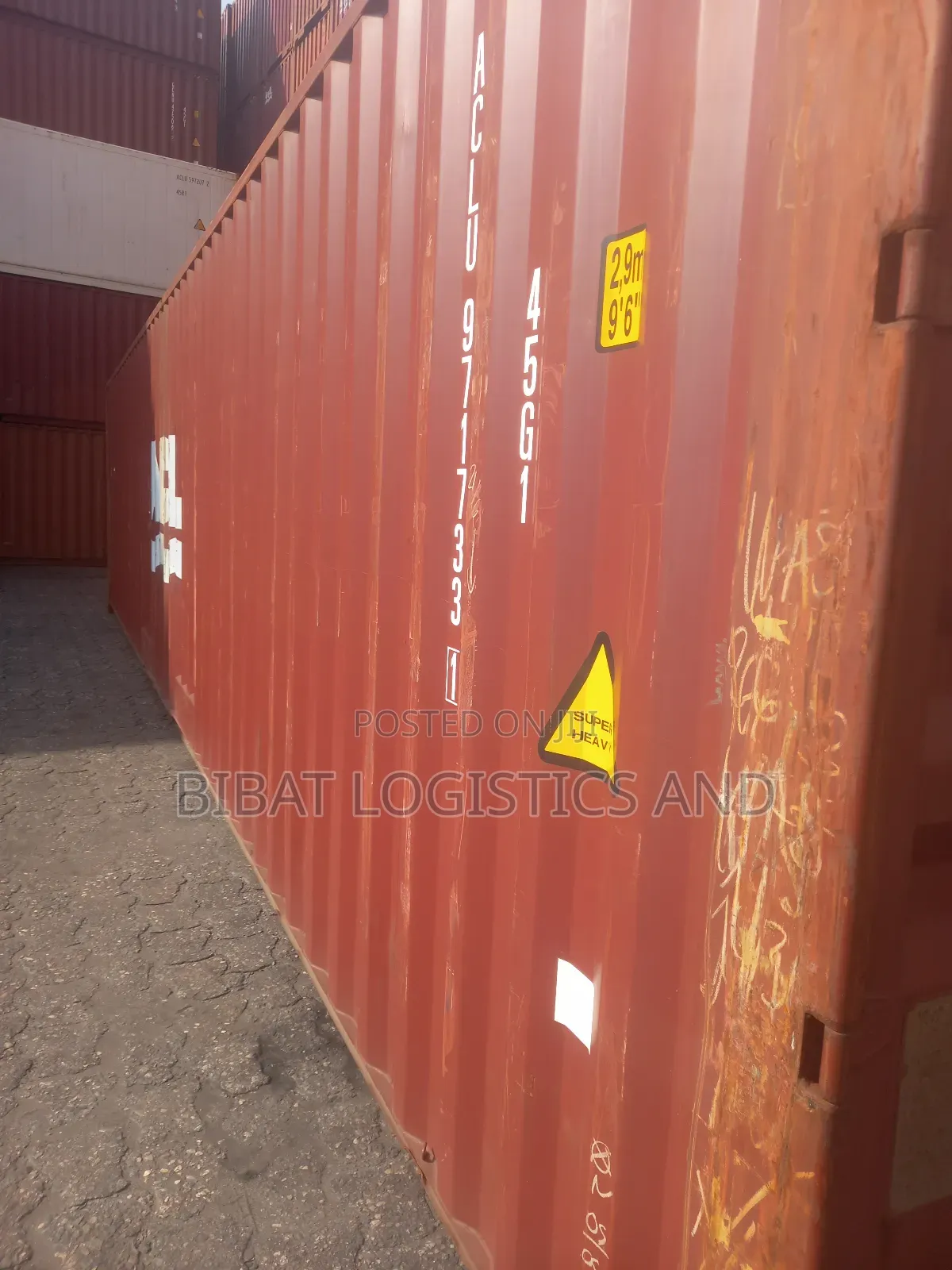 Grade and Very Clean Use Container