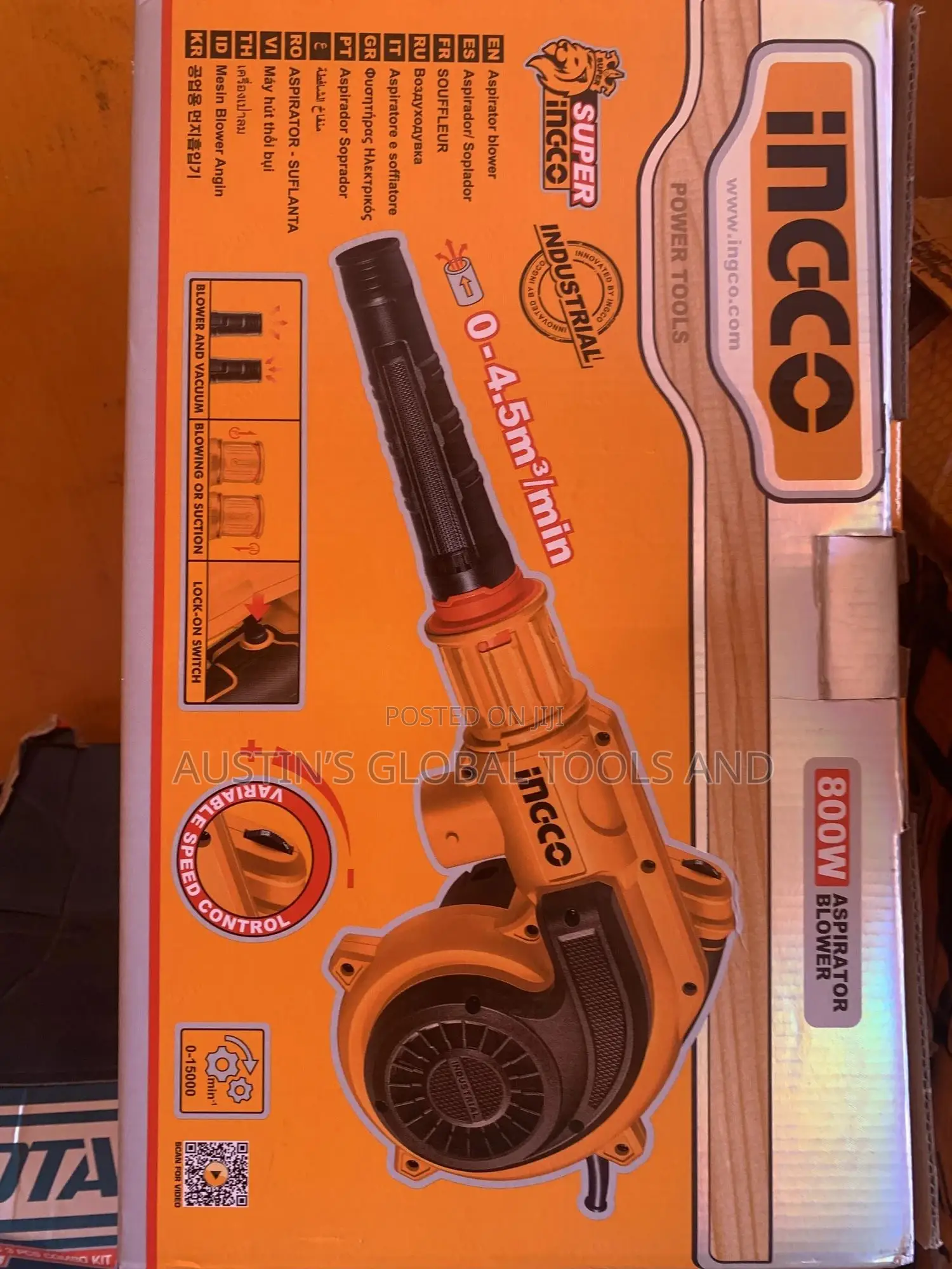 Ingco Aspirator Blower 800w