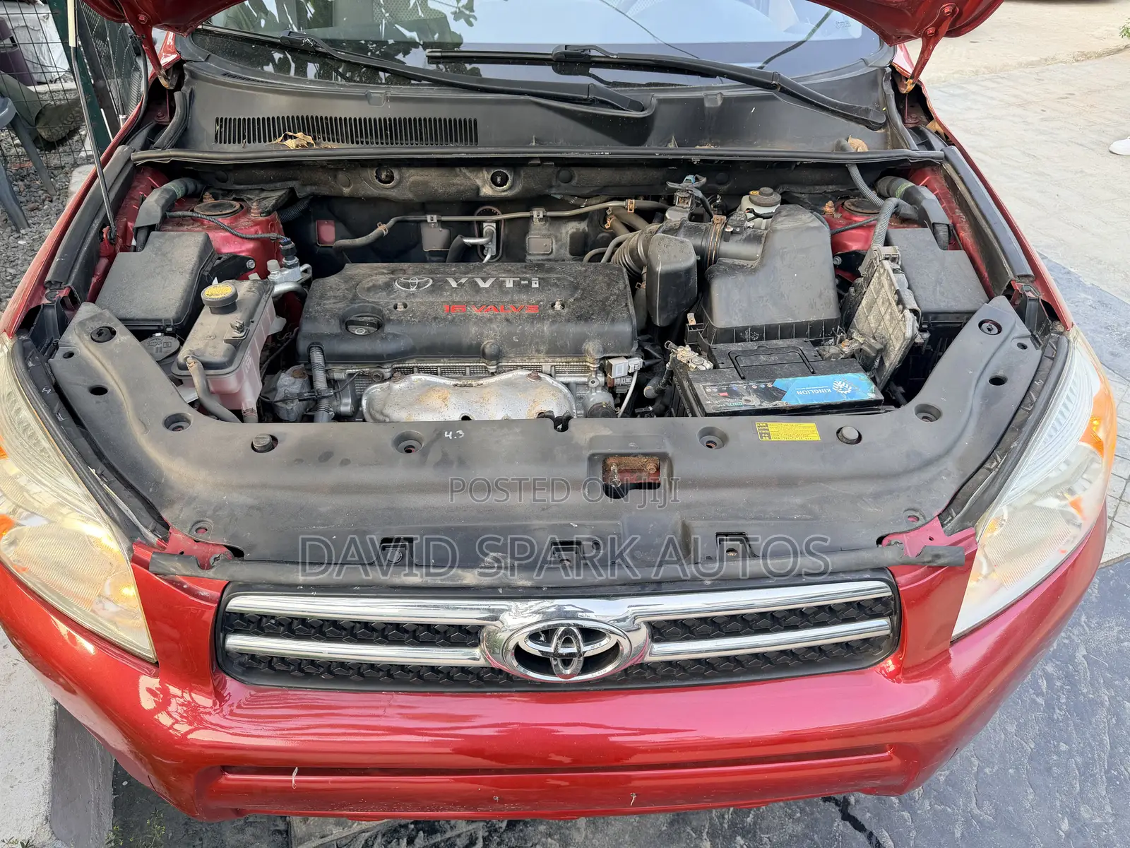 Toyota RAV4 2008 Red