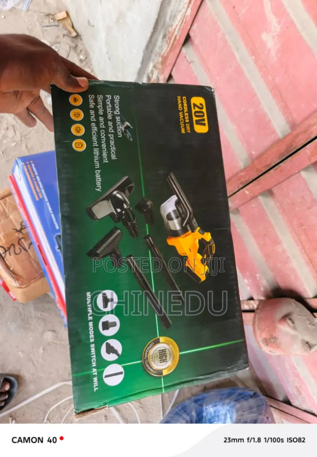 Cordless Dry Hand Vacuum