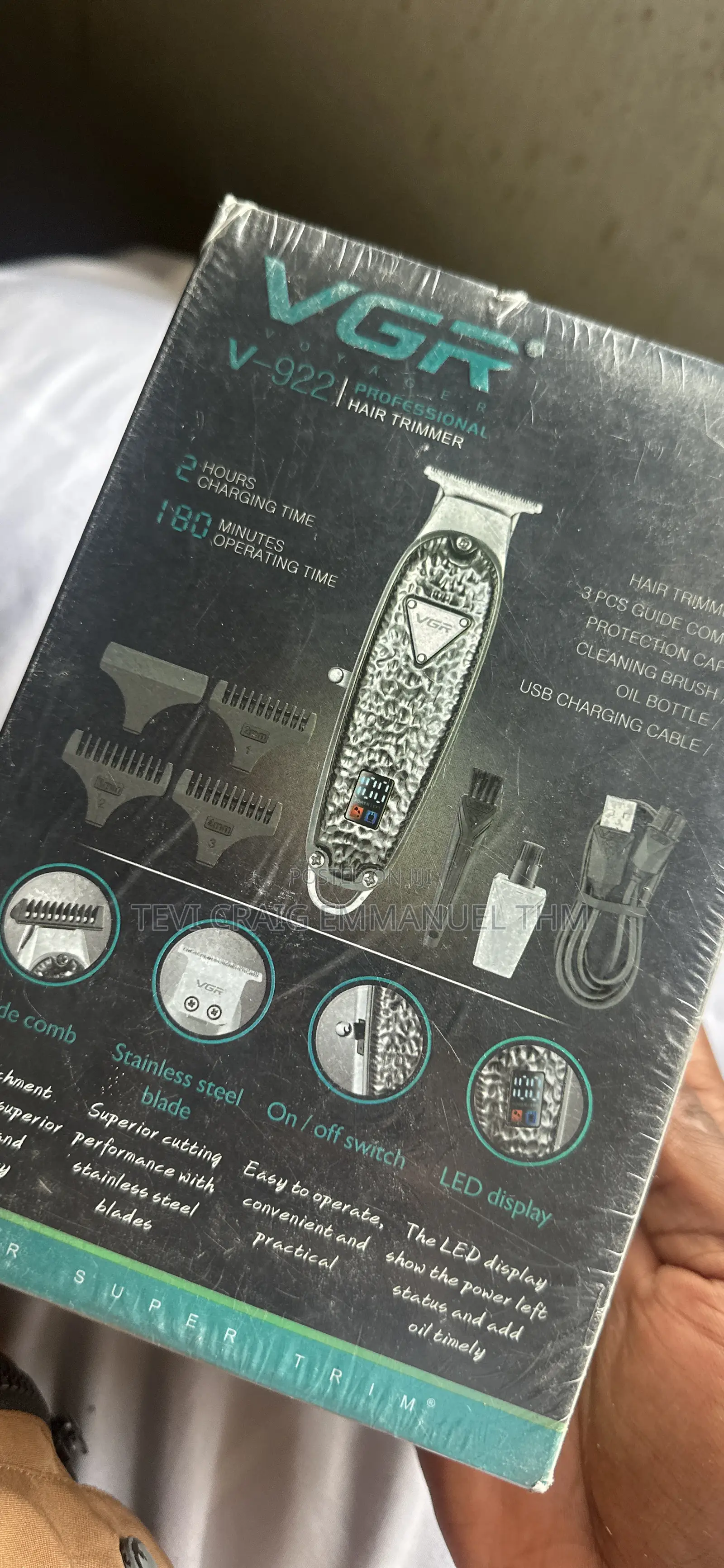 VGR Professional Hair Trimmer Set