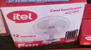 Itel Rechargeable Table Fan