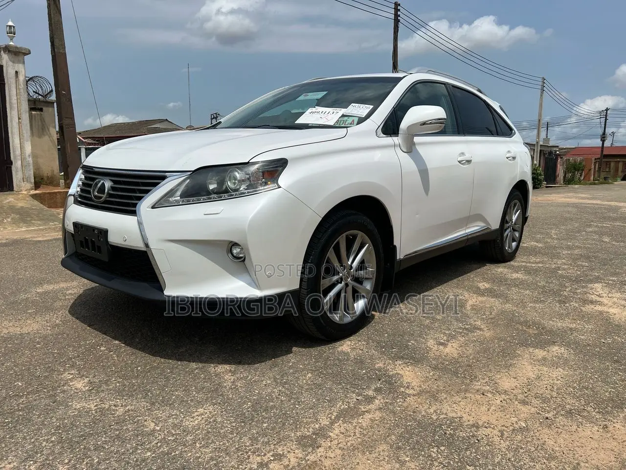 Lexus RX 2015 White