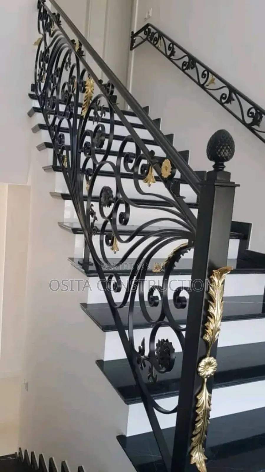 Curling Hand Rail