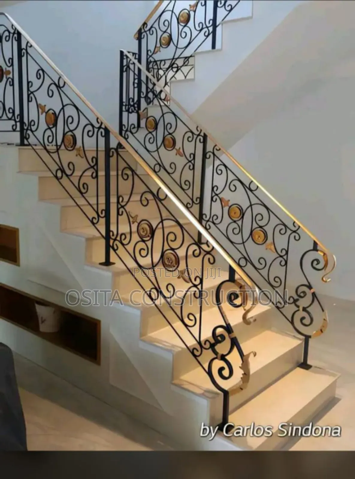Curling Hand Rail