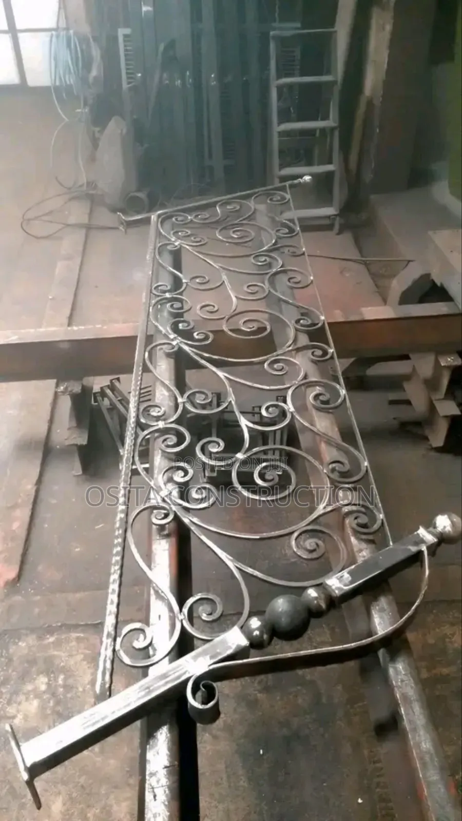 Curling Hand Rail
