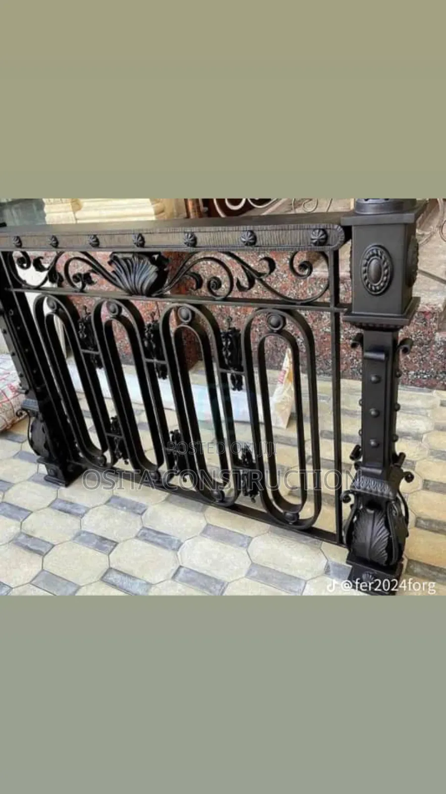 Curling Hand Rail
