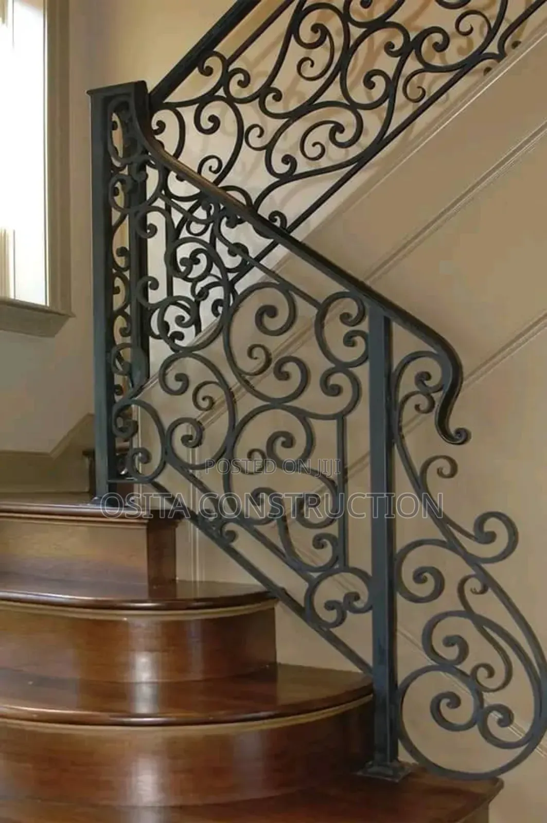 Curling Hand Rail