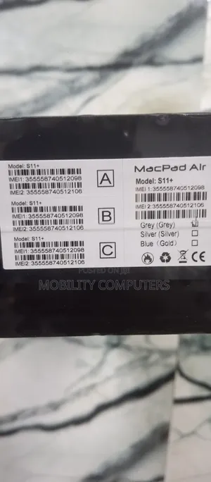 New MacPad Air S10 Plus Ultra 1 TB Gray