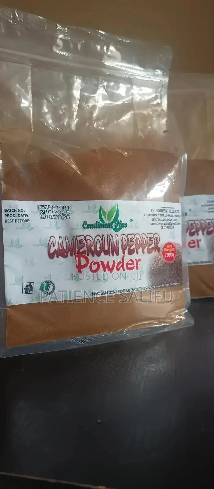 Cameroun Pepper Powder