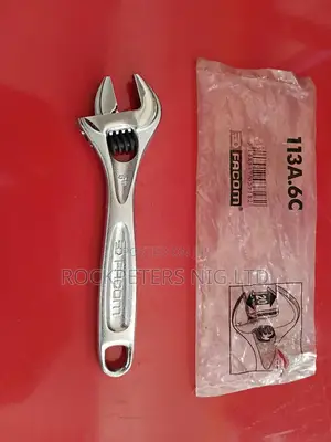 Facom 113a.6c 6′′ Heavy Duty Chrome Adjsutable Spanner Wrench