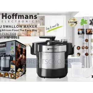 Hoffmans Automatic Yam Pounder/Fufu Swallow Maker(Cook Pound)- 1000w