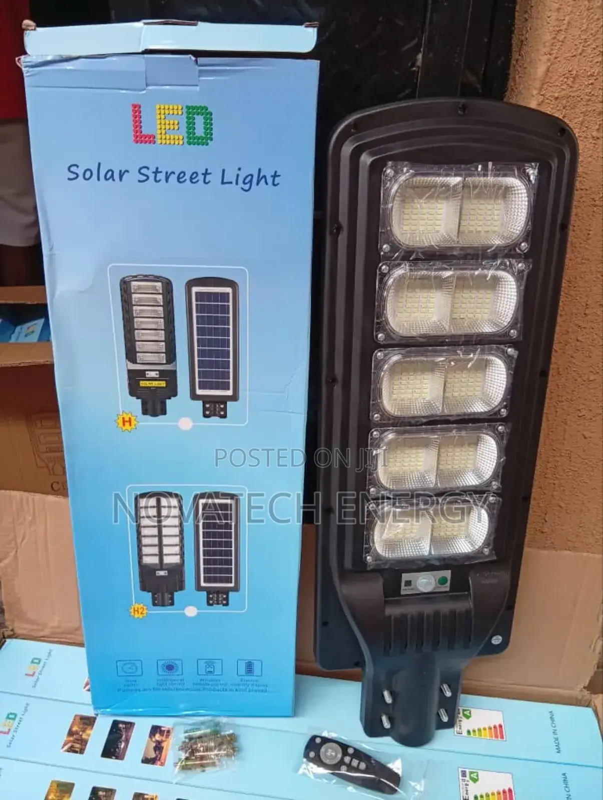5 Eye Divided Solar Powered Led Floodlight