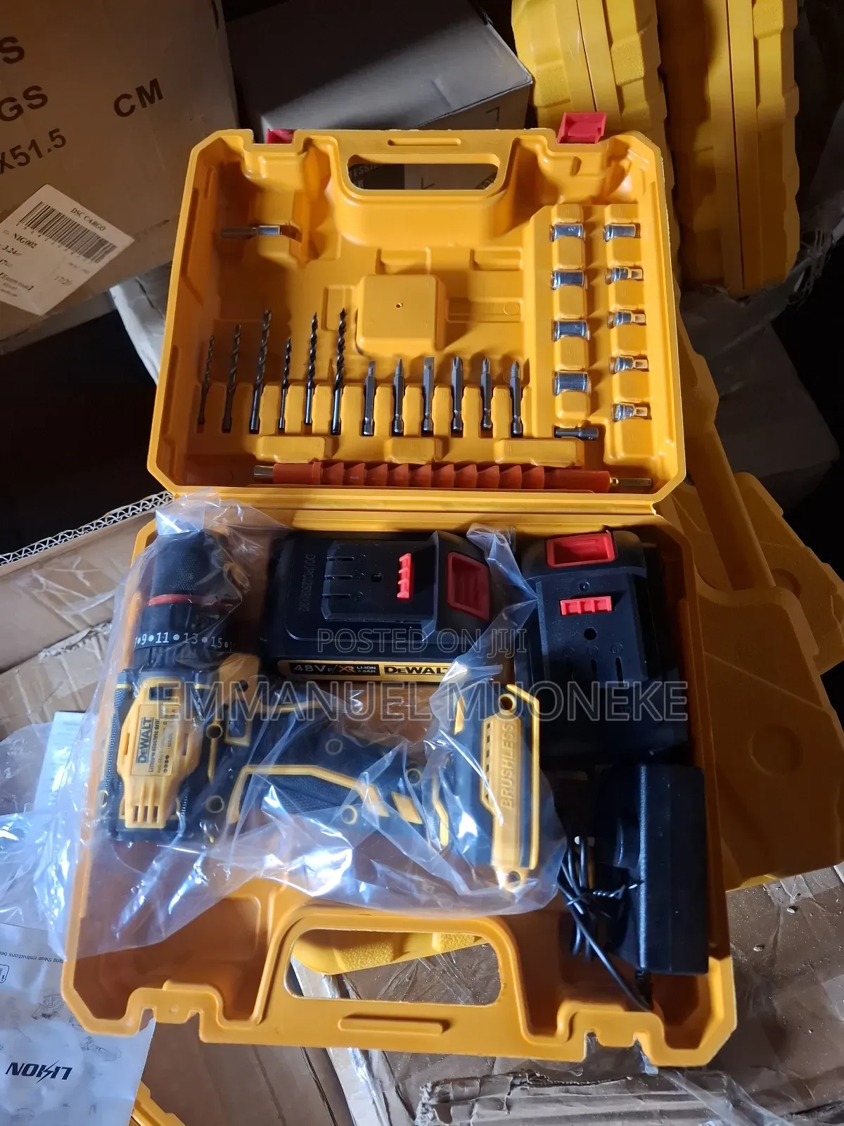 Dewalt Brushless Drill Set With Accessories