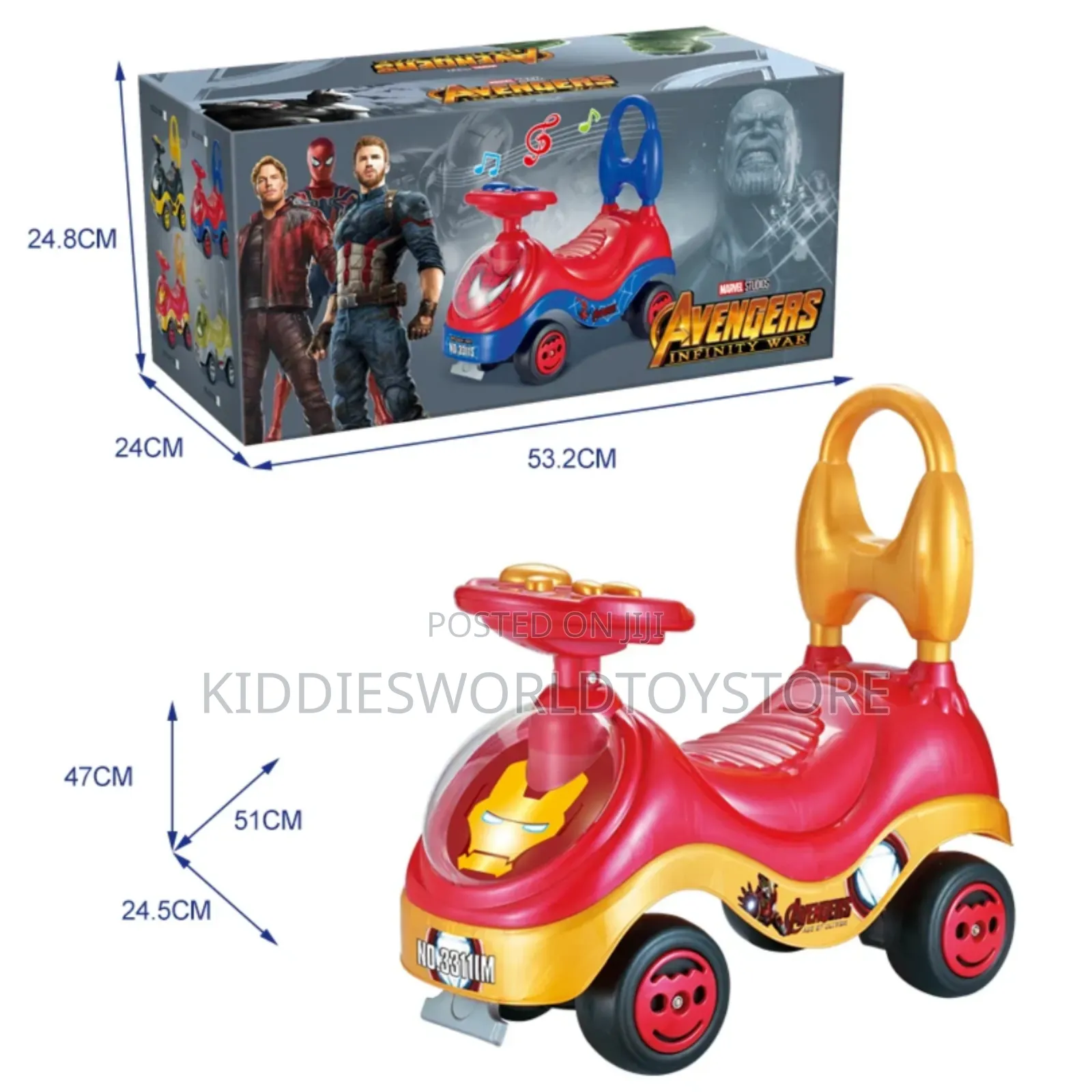 Ride on Car Pusher