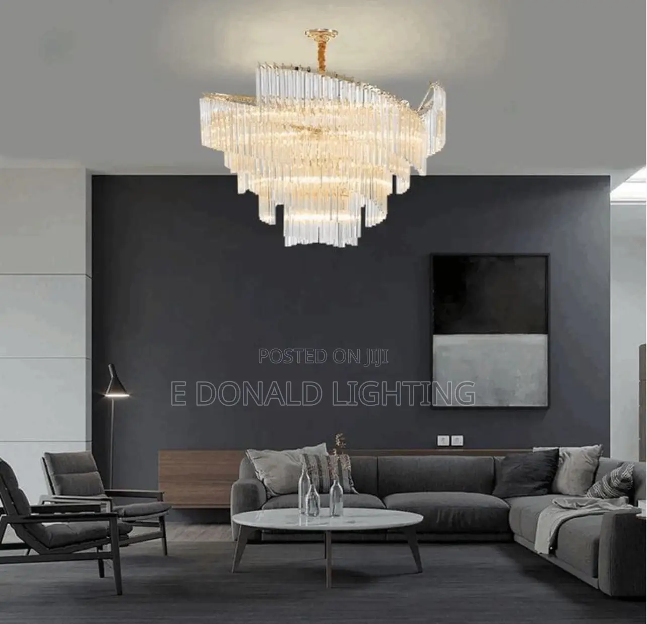 800mm Crystal Chandelier