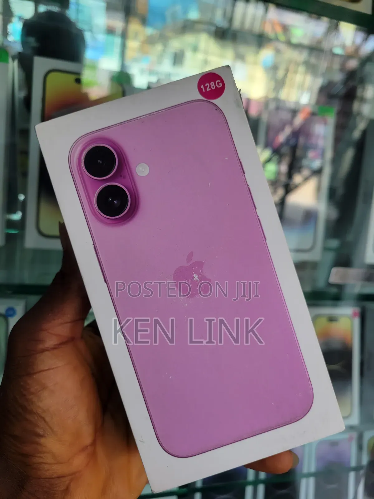 New Apple iPhone 16 128 GB Pink