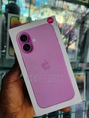 New Apple iPhone 16 128 GB Pink