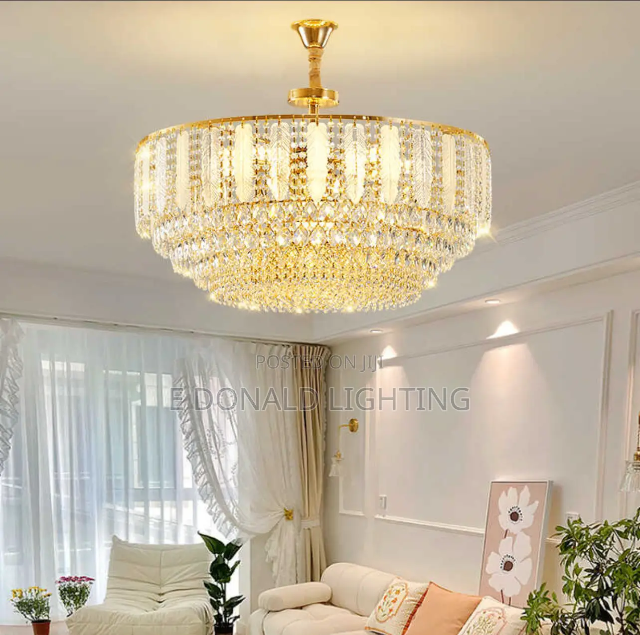 600mm Luxury Crystal Chandelier