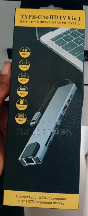 Type C to HDTV 8 in 1