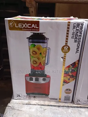 Lexical 2l Professional Blender, 1200w Copper Coil.