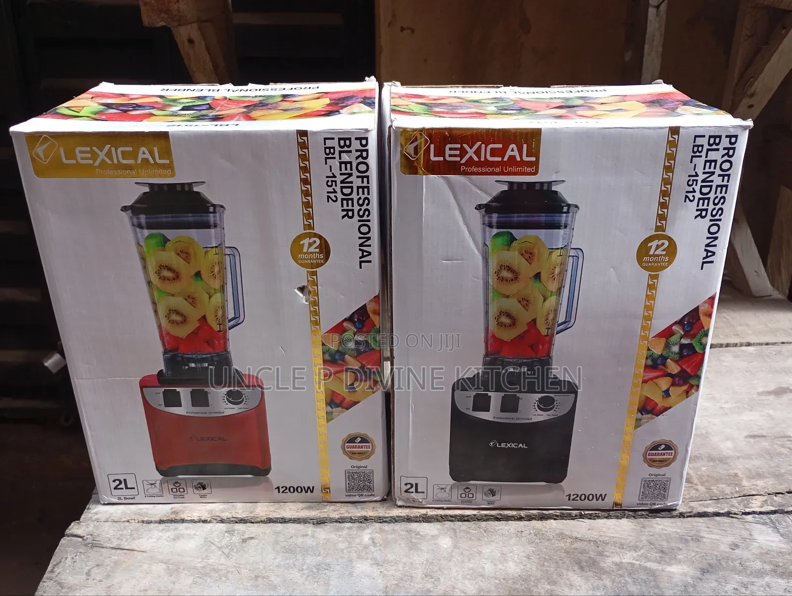 Lexical 2l Professional Blender, 1200w Copper Coil.