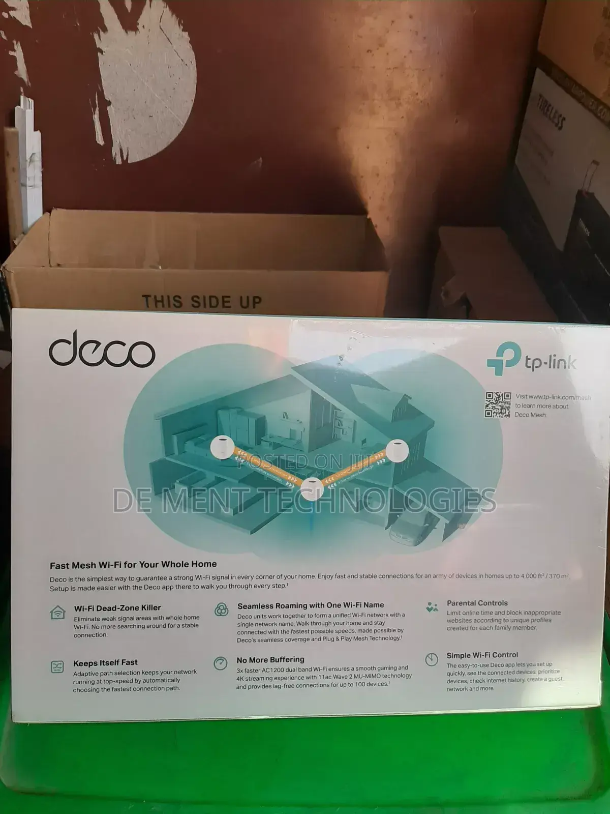 Tp-Link Deco E4 Whole Home Mesh Wi-Fi System