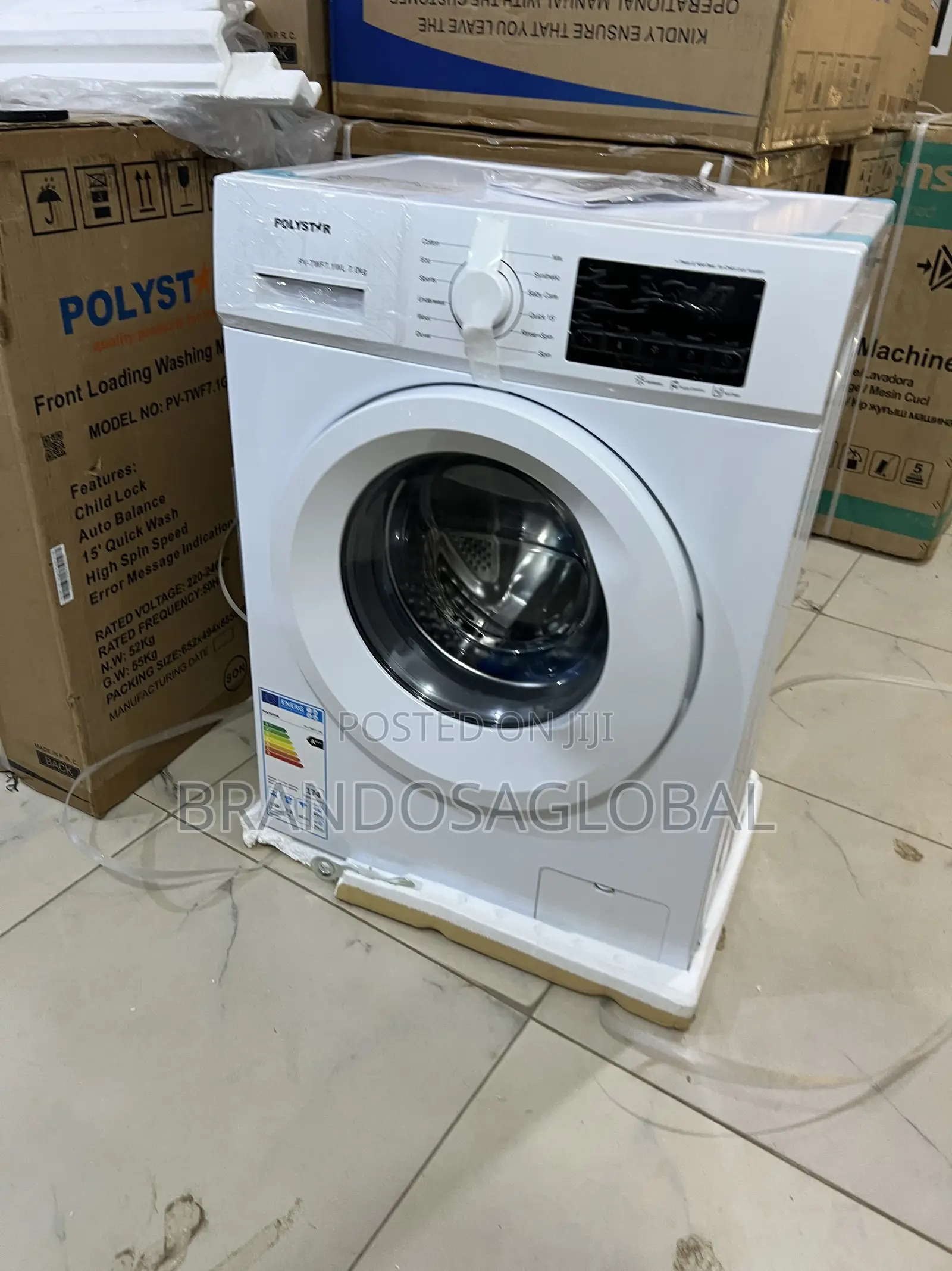 Polystar 6kg Front Load Suitable for Small Families [Pv-Twf.1wl]