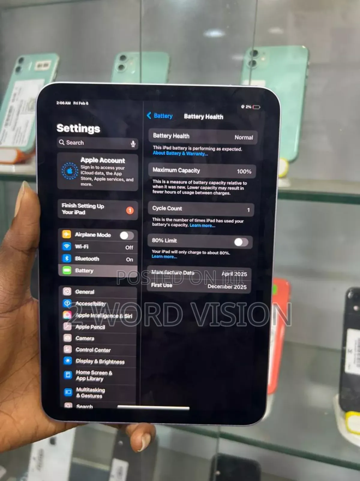 Apple iPad mini 7 128 GB Silver