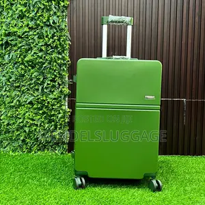 Premium Green Hard-Shell Travel Luggage Set